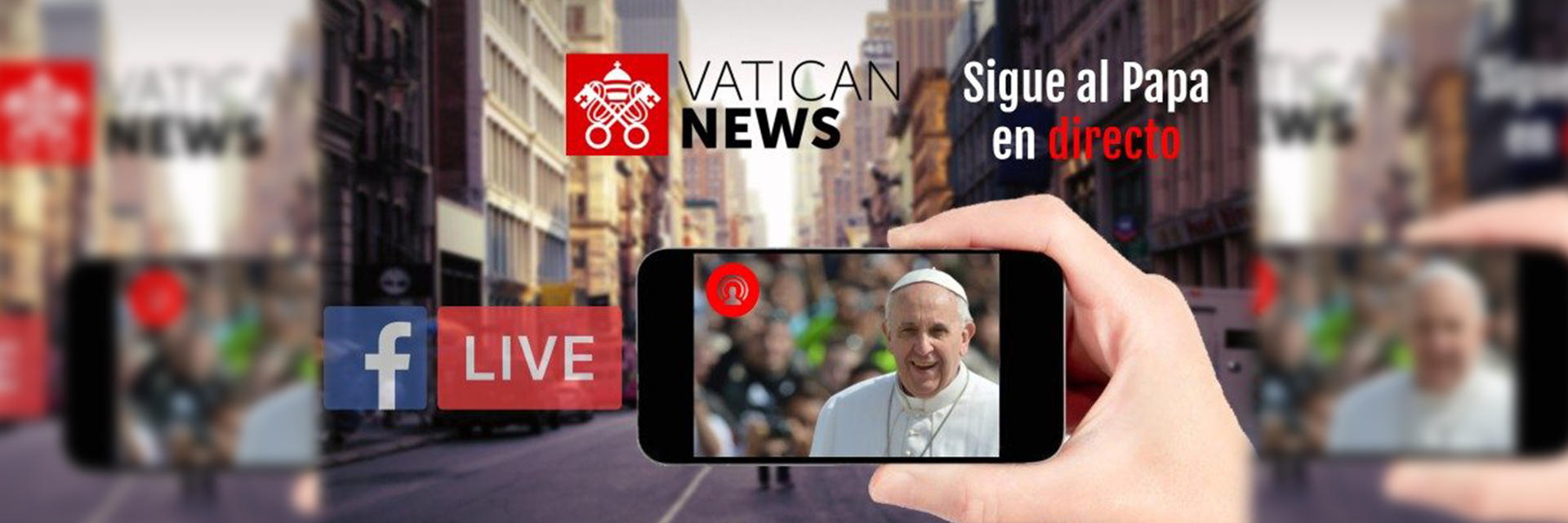 Vatican News estrena LIVE Facebook
