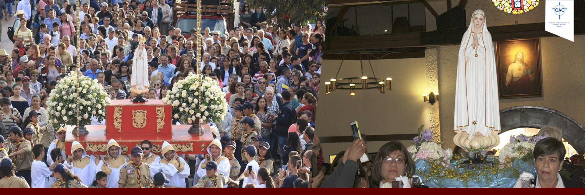 Congreso Mariano despide a la Virgen peregrina de Fátima