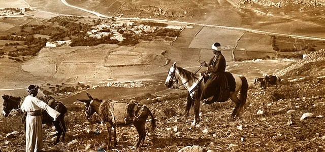 Evocadora colección de fotografías de Tierra Santa hace un siglo