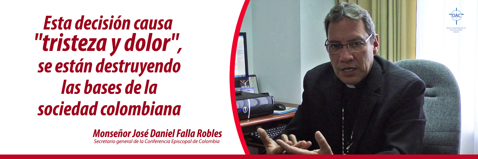 Iglesia rechaza aprobación de figura de matrimonio entre parejas del mismo sexo