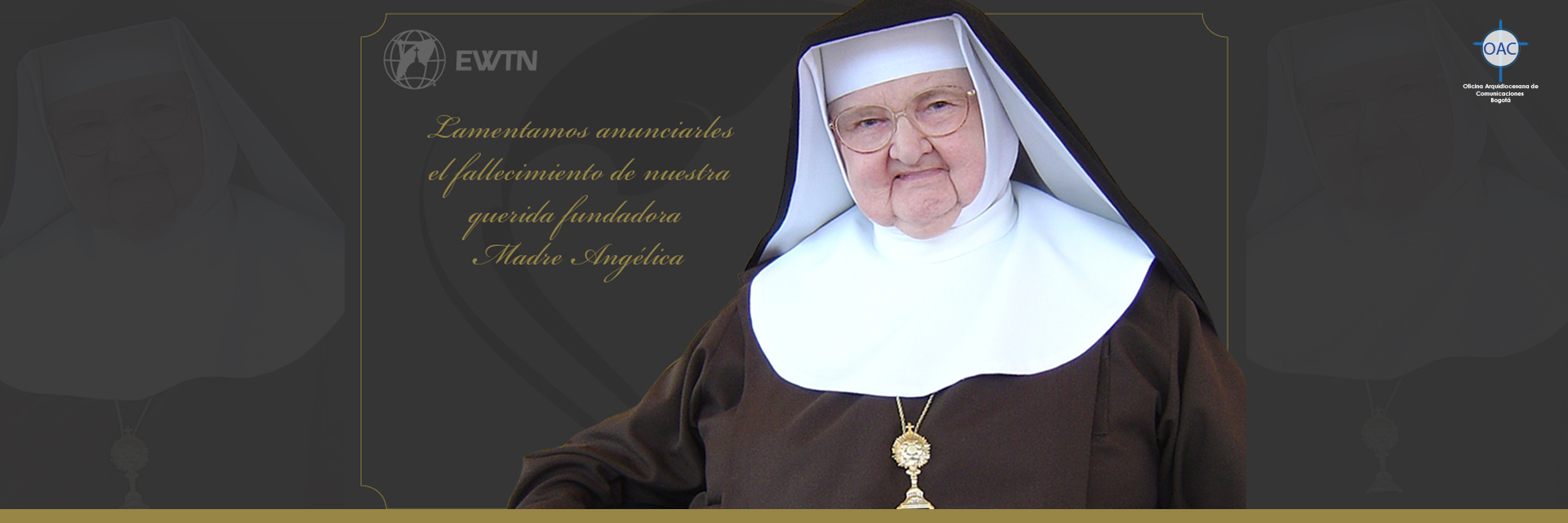 Madre Angélica fallece a los 92 años