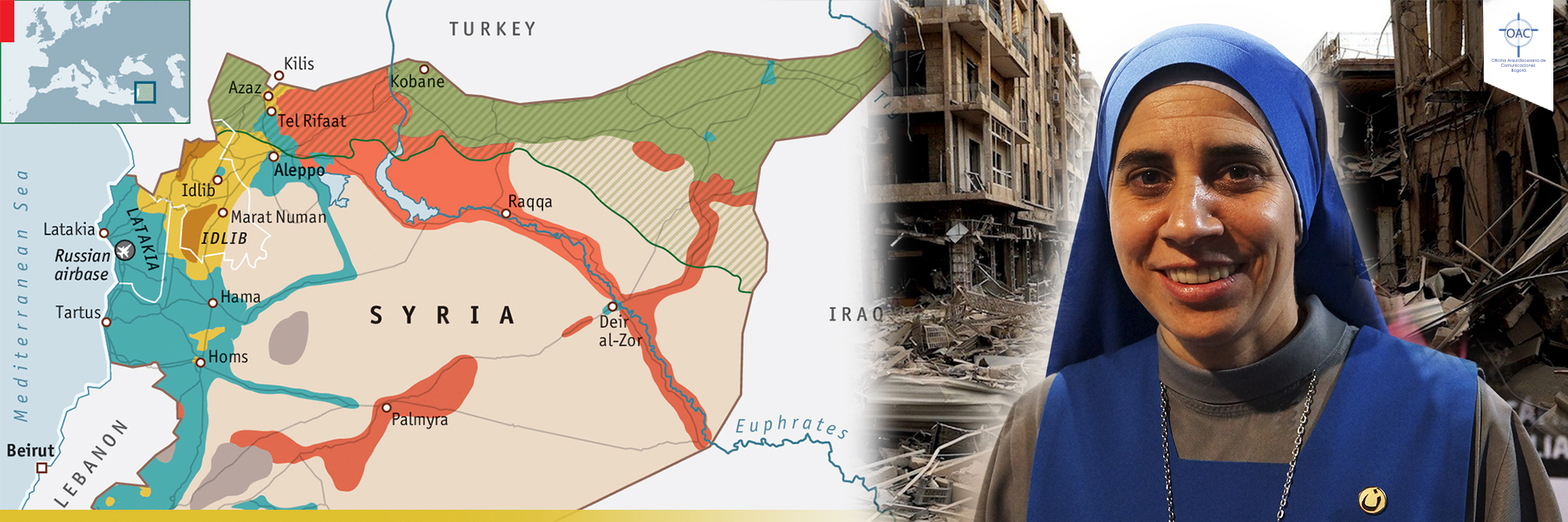 La hermana Guadalupe Rodrigo, firme junto a los mártires de Alepo