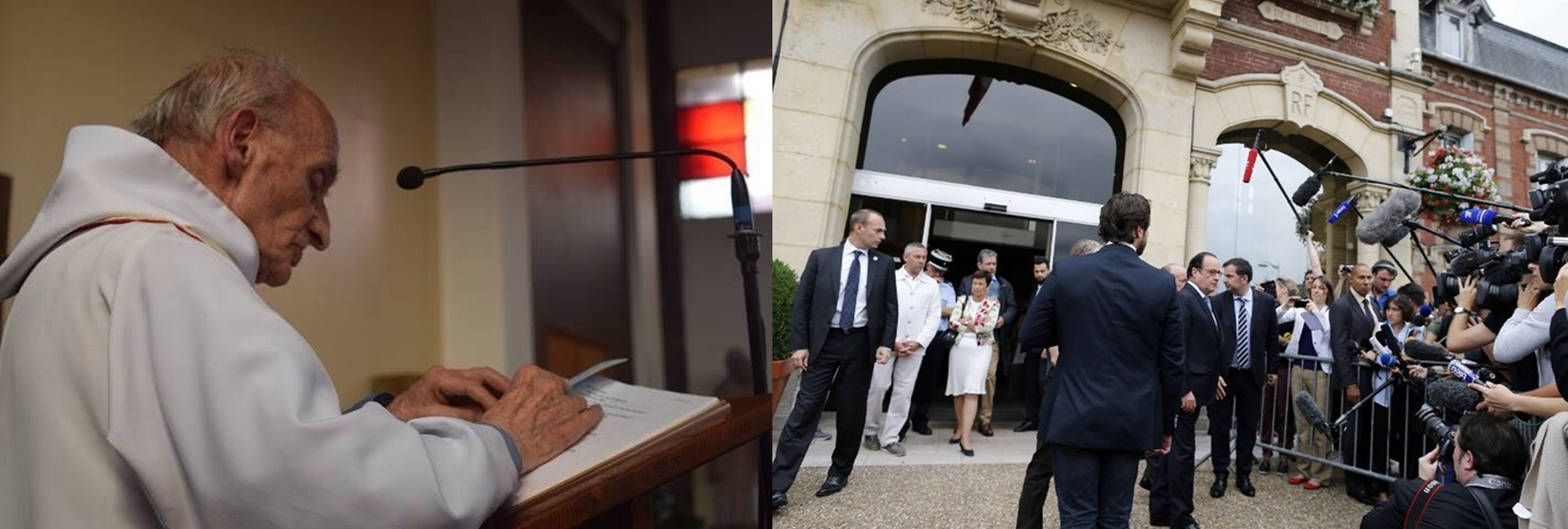 Un sacerdote es asesinado por hombres del Daesh en Francia