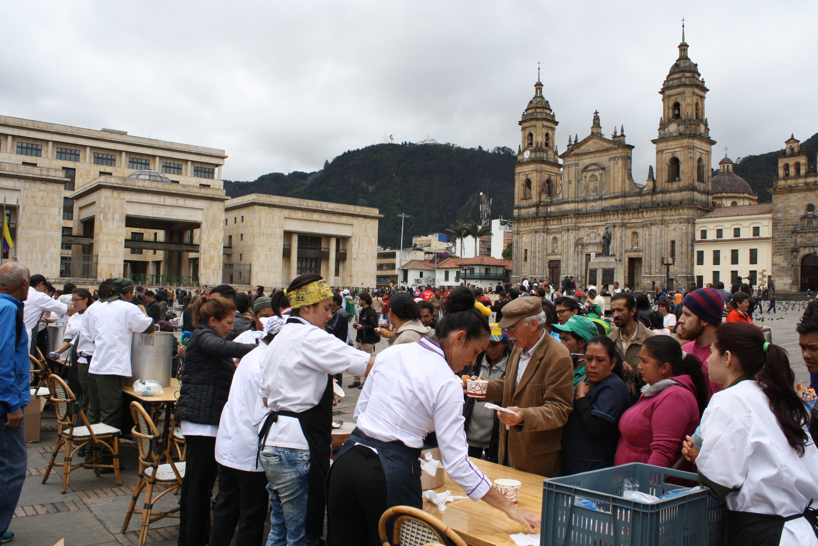 Banco de Alimentos se unió al "Fogonazo"