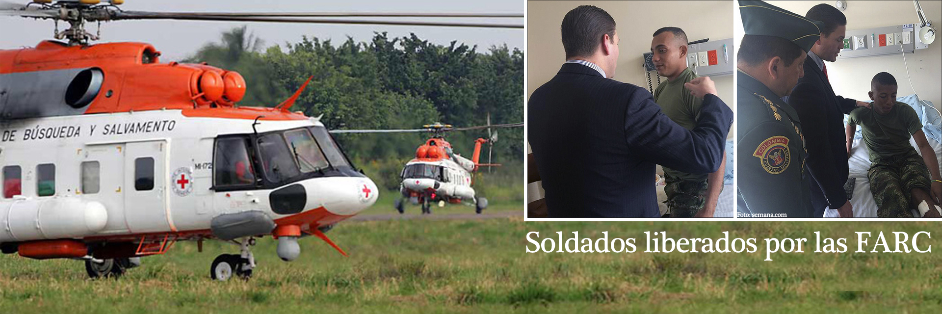 Soldados liberados por las FARC