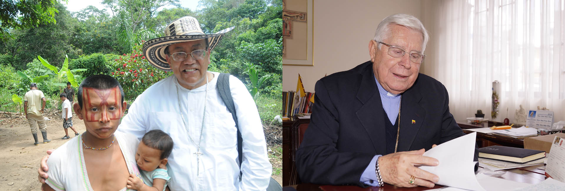 La diócesis de Engativá despide a monseñor Héctor Gutiérrez y da la bienvenida a monseñor Francisco Nieto