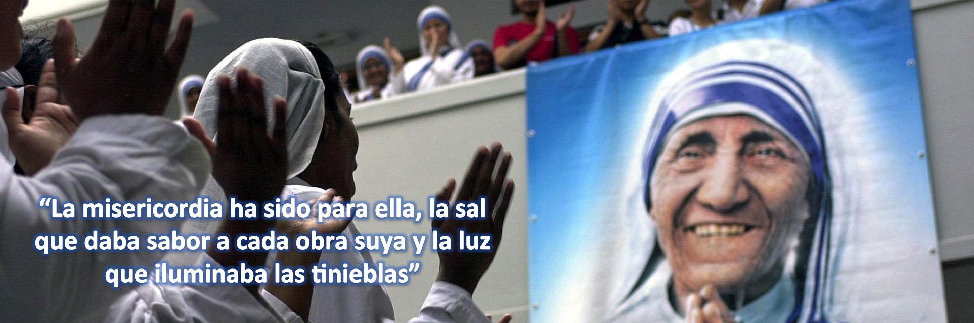 Misa de canonización de Santa Teresa de Calcuta