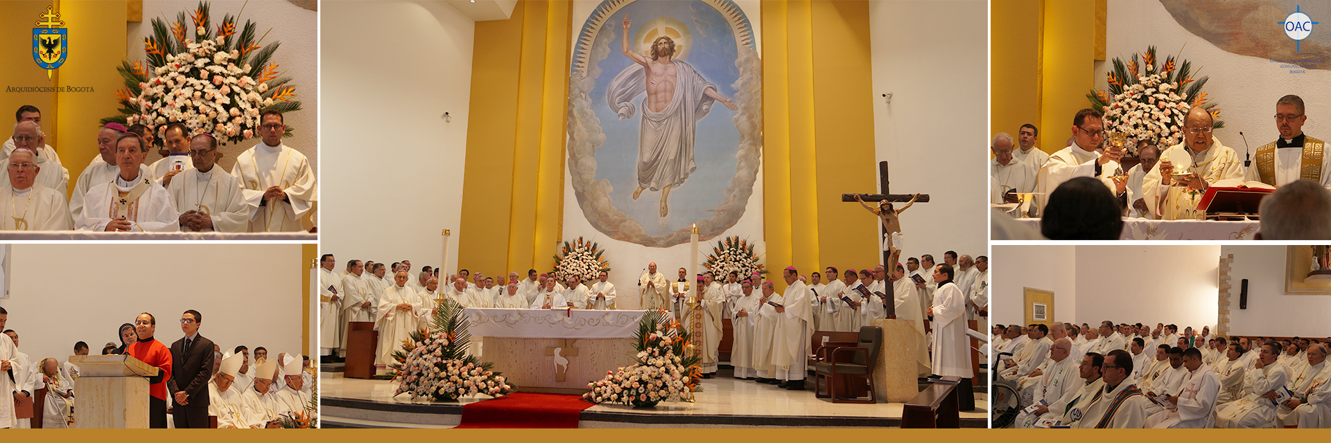 Posesión del nuevo obispo de Engativá