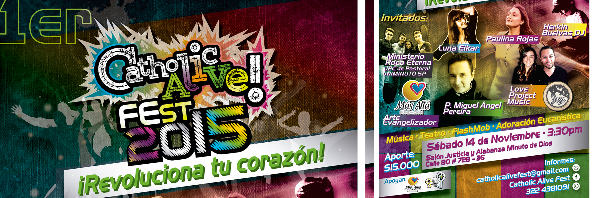 Lanzamiento del primer  festival Católico, CATHOLIC ALIVE FEST