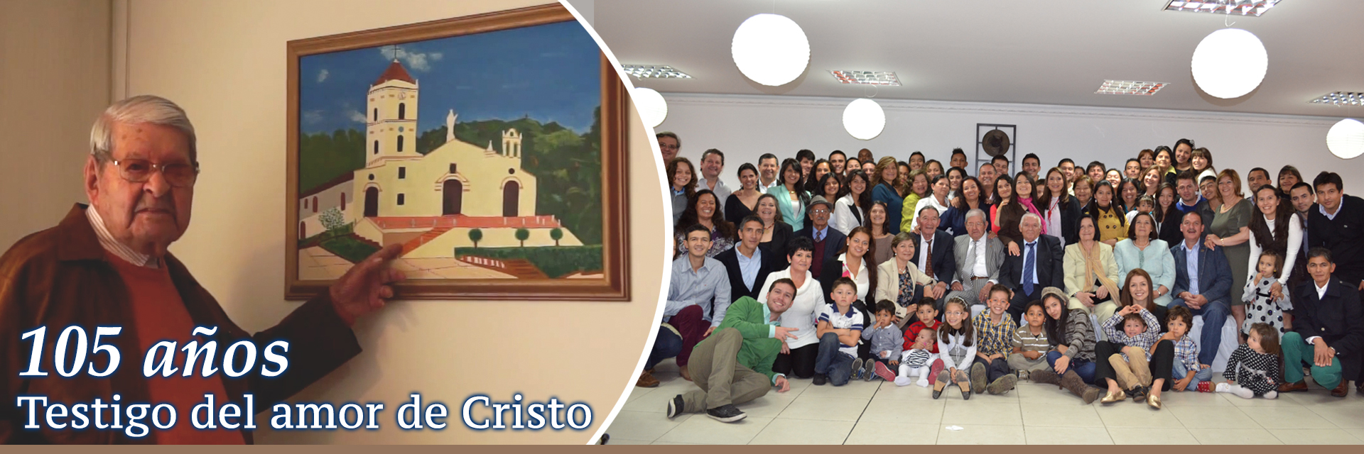 En sus 105 años de vida “Dios me ha enviado a la tierra para servirle a Él”