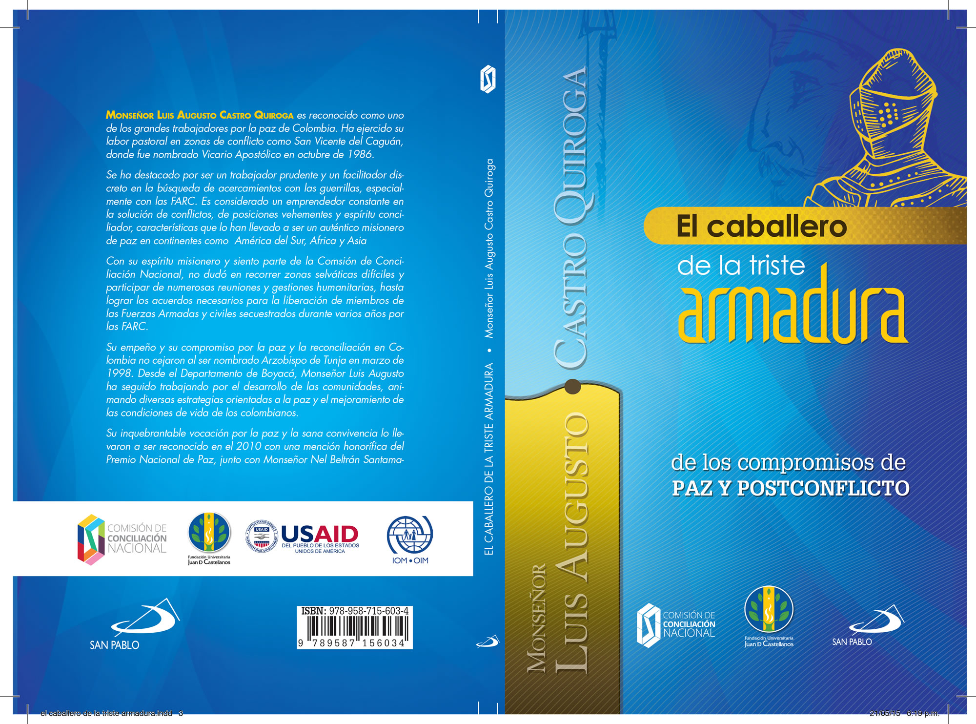 Un libro que compromete a trabajar por la paz