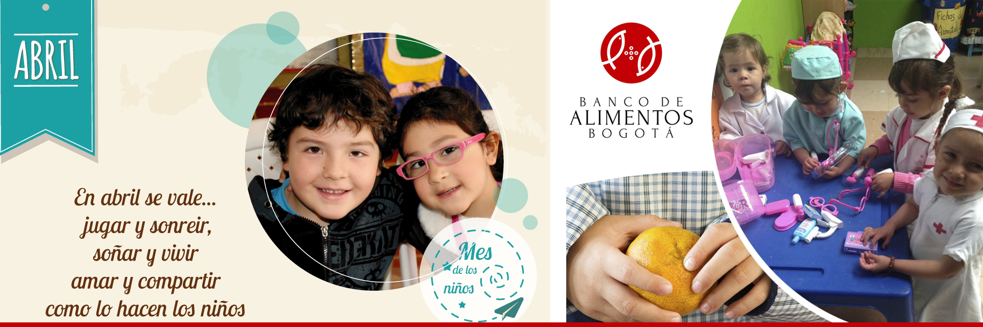 ¡Juntos nos la jugamos por la nutrición integral de los niños!