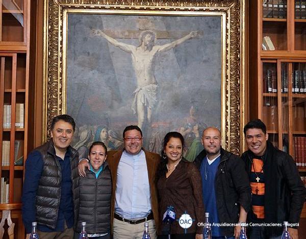Fotos rueda de prensa Cielo abierto, en el palacio arzobispal 2 de octubre de 2014