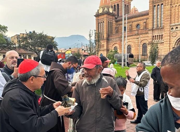 En el 2024, cerca de 60 mil personas en estado de vulnerabilidad fueron acompañadas pastoral y socialmente por la Arquidiócesis de Bogotá