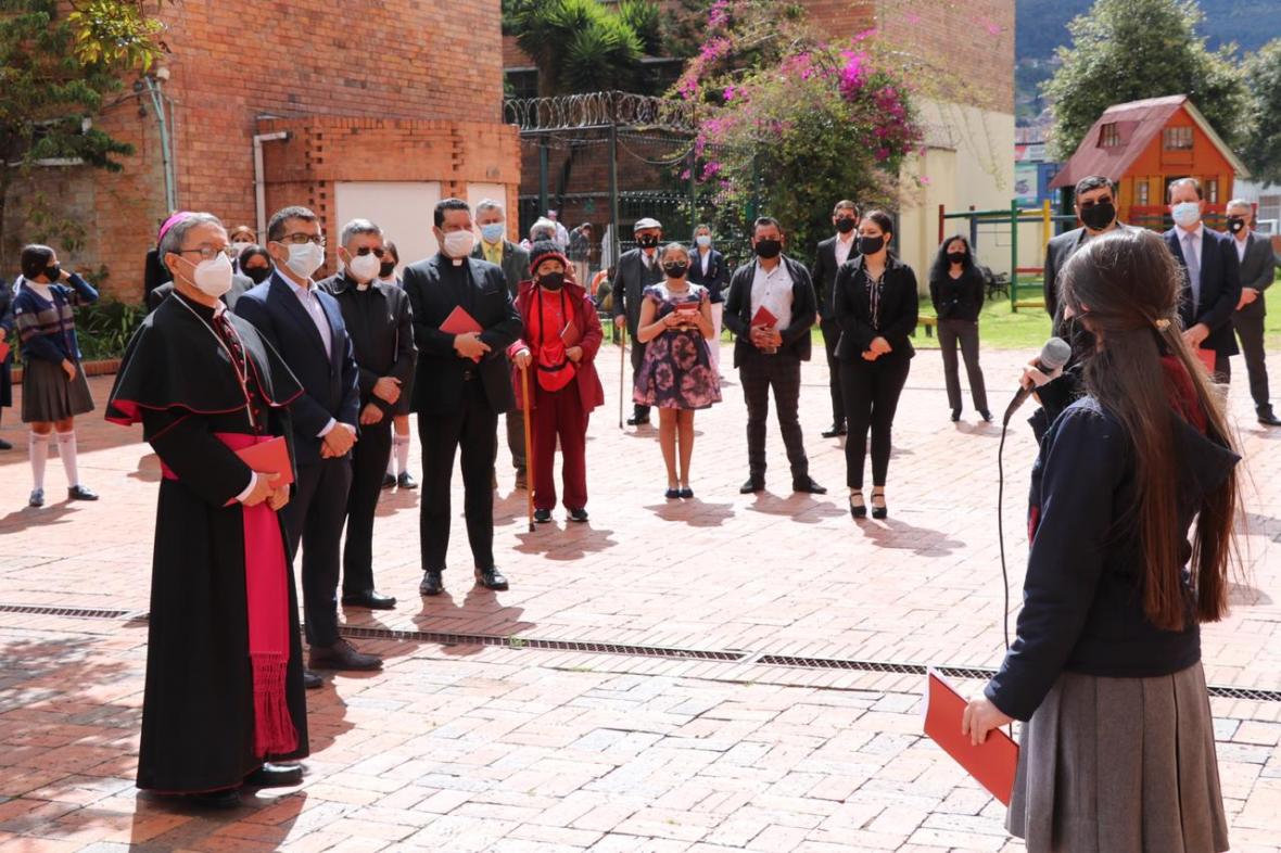 Bienvenida colegio Manuel Maria Camargo